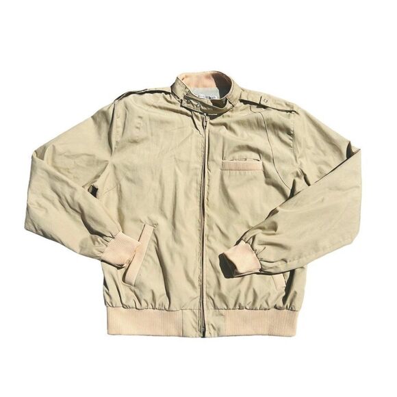 Stephanie J. Vintage 80'S Style Casual Jacket Beige Women's Large (L) - Picture 1 of 5